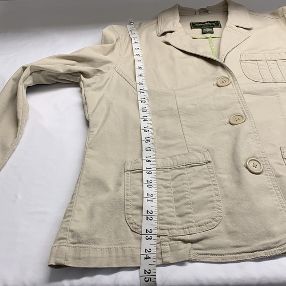 Eddie Bauer Lightweight Jacket Large Beige - Picture 9 of 13